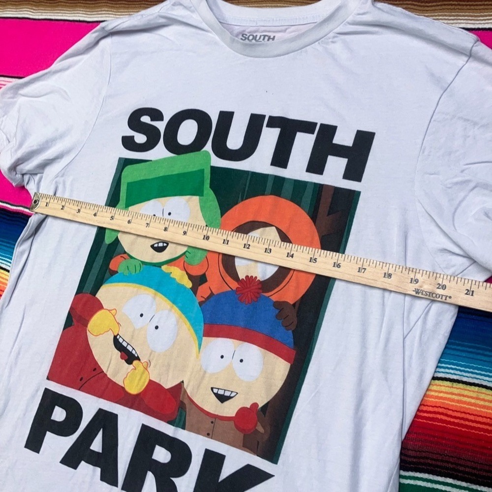 2/$30 South Park T-Shirt Men's Short Sleeve Graphic Print‎ Cartman Kenny Kyle - Picture 5 of 6
